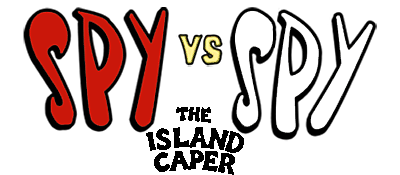 Spy vs Spy the Island Caper logo for Commodore 64
